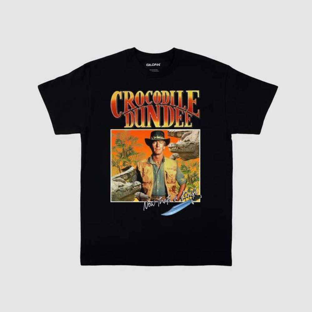 Crocodile Dundee Classic Comedy Adventure Film Fan T-Shirt